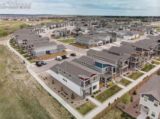 7907 Tremble Pt, Colorado Springs, CO 80908 - aerial perspective of suburban area
