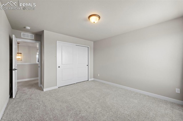 11456 Sanderling St, Colorado Springs, CO 80925 - unfurnished bedroom featuring carpet, baseboards, and a closet