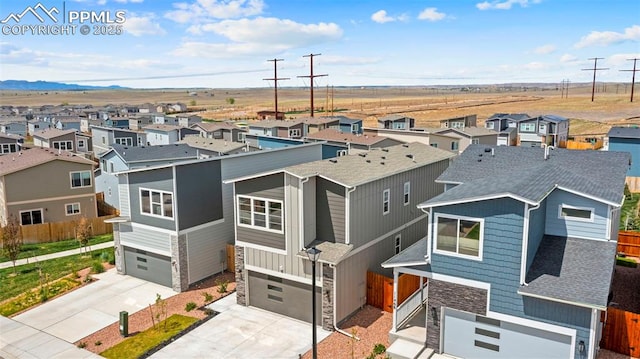 11456 Sanderling St, Colorado Springs, CO 80925 - aerial perspective of suburban area
