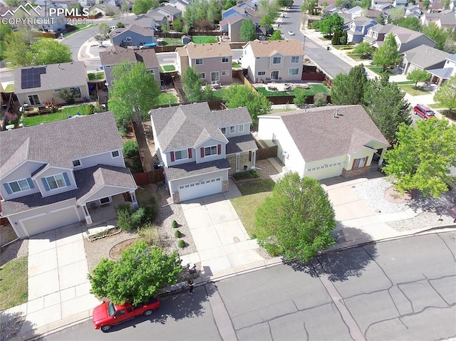 3808 Happy Jack Dr, Colorado Springs, CO 80922 - aerial view of residential area