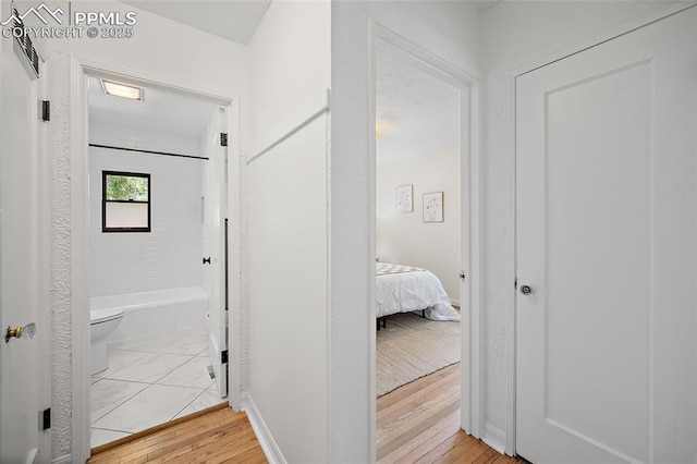 1428 N Prospect St, Colorado Springs, CO 80907 - hall with light wood-style flooring