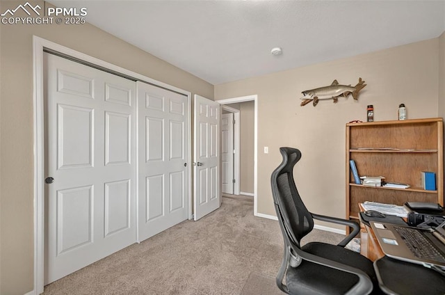 7470 Sandy Springs Pt, Fountain, CO 80817 - carpeted office space with baseboards