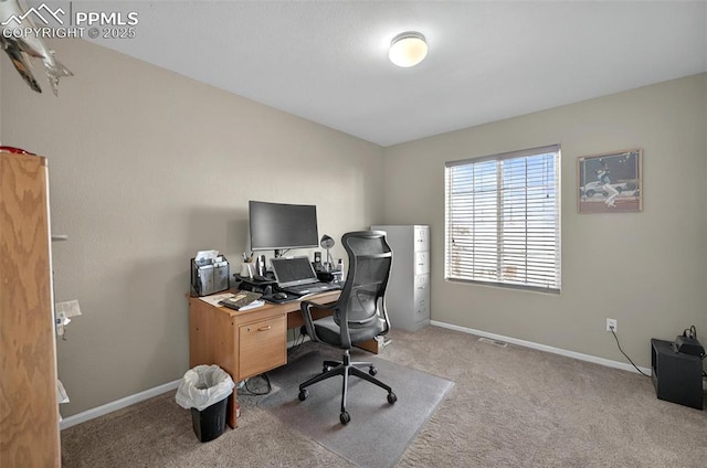 7470 Sandy Springs Pt, Fountain, CO 80817 - carpeted office with baseboards