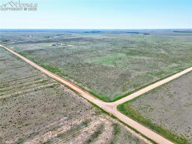 view of rural area