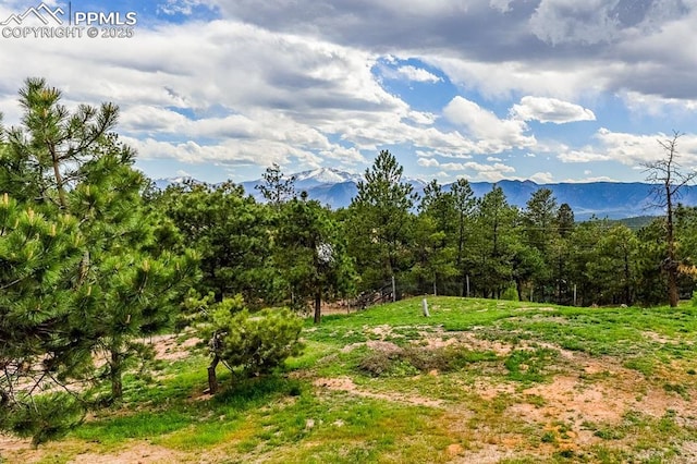 2760 Evergreen Rd, Colorado Springs, CO 80921 - view of undeveloped land featuring a mountainous background