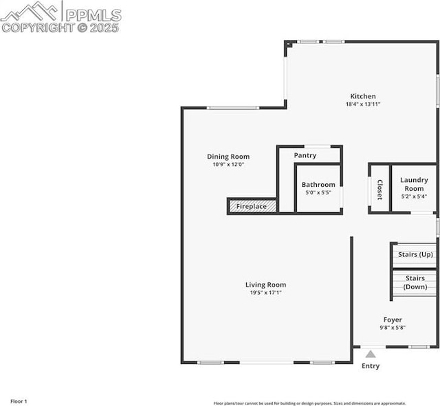 1433 Ledge Rock Ter, Colorado Springs, CO 80919 - floor plan / room layout