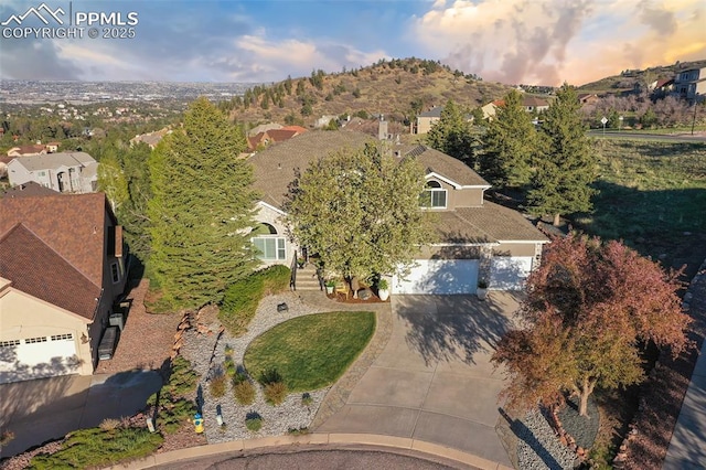 8005 Hedgewood Way, Colorado Springs, CO 80919 - aerial view of property's location with nearby suburban area