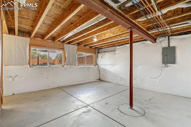 8463 Shadow Run Ln, Fountain, CO 80817 - basement featuring electric panel