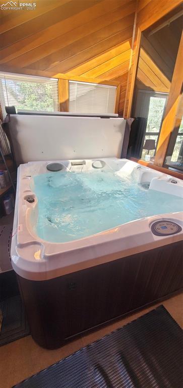 4406 Teeter Totter Way, Colorado Springs, CO 80917 - misc room featuring a hot tub
