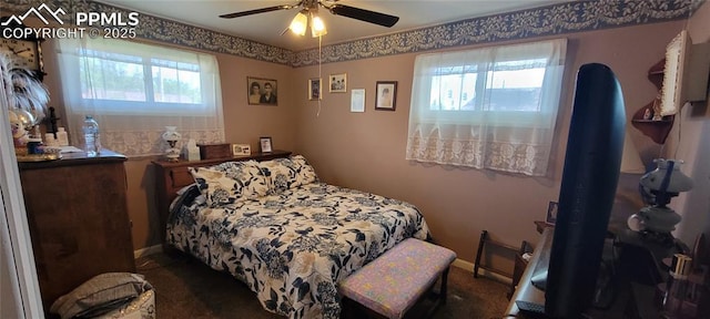 2510 N Union Blvd, Colorado Springs, CO 80909 - bedroom with a ceiling fan