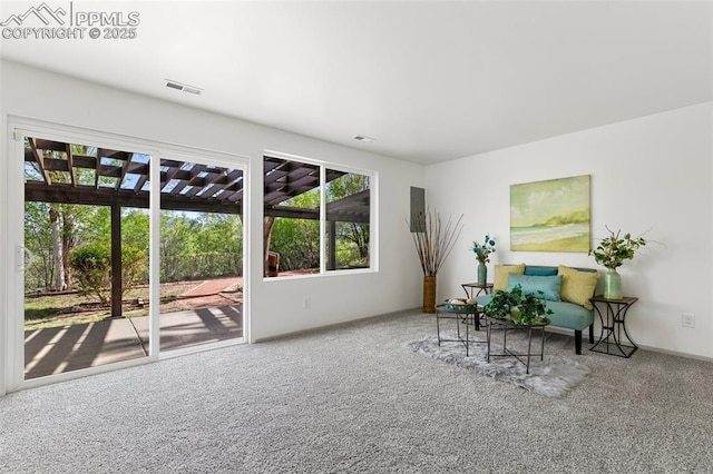 2115 Friendship Cir, Colorado Springs, CO 80904 - office area with carpet floors and baseboards