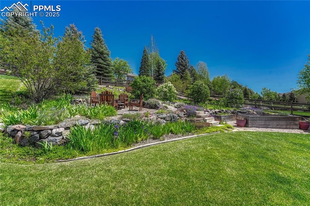 2044 Coldstone Way, Colorado Springs, CO 80921 - view of yard