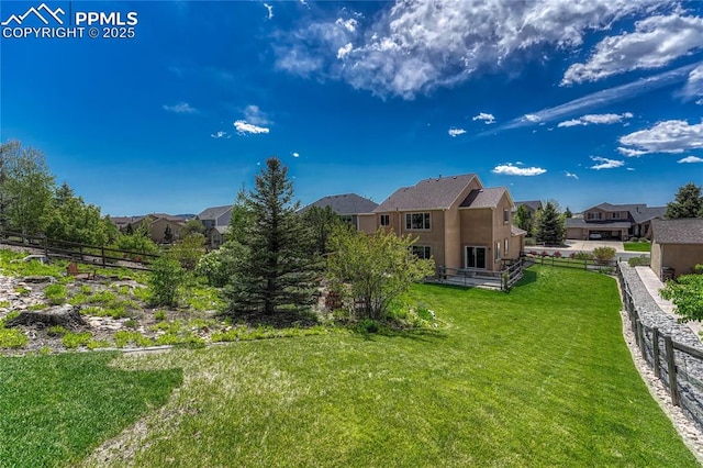 2044 Coldstone Way, Colorado Springs, CO 80921 - back of house with stucco siding and a residential view