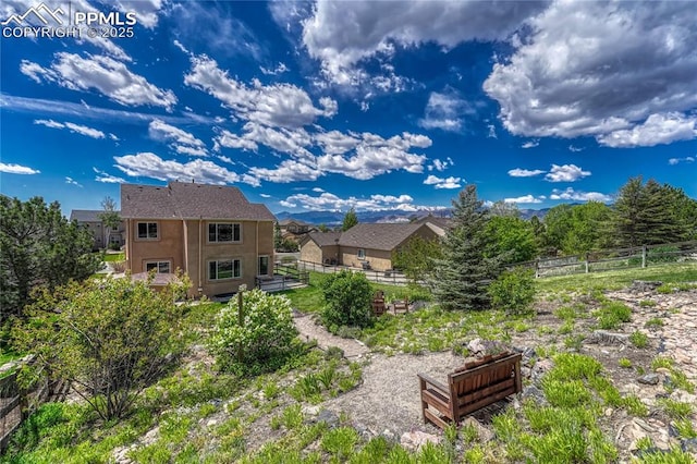 2044 Coldstone Way, Colorado Springs, CO 80921 - view of yard