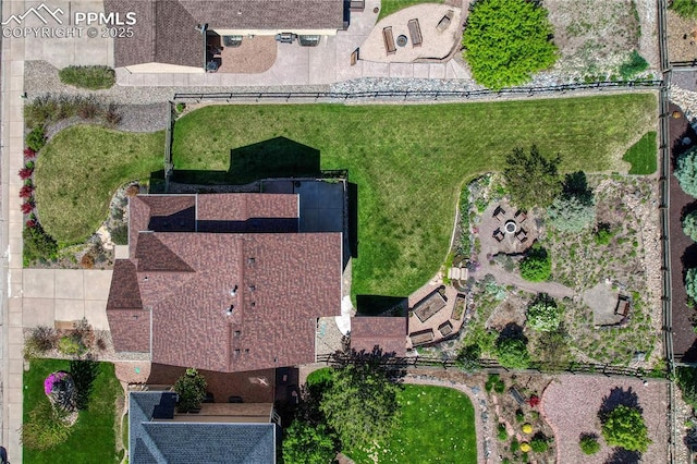 2044 Coldstone Way, Colorado Springs, CO 80921 - aerial overview of property's location