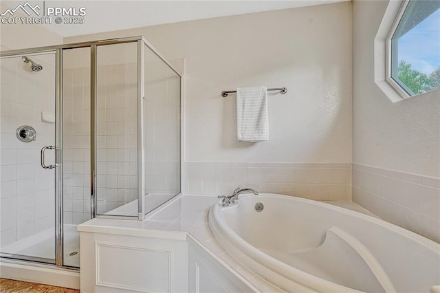 9524 Pinebrook Way, Colorado Springs, CO 80920 - full bath with a garden tub and a shower stall