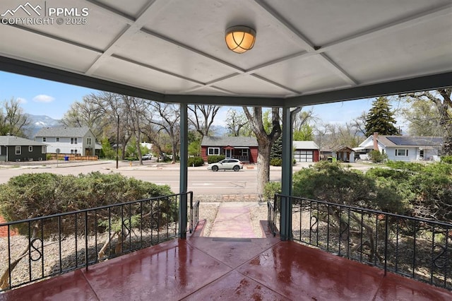 1003 N Institute St, Colorado Springs, CO 80903 - porch with a residential view