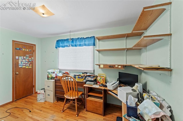 138 Hayes Dr, Colorado Springs, CO 80911 - office space featuring light wood-style flooring