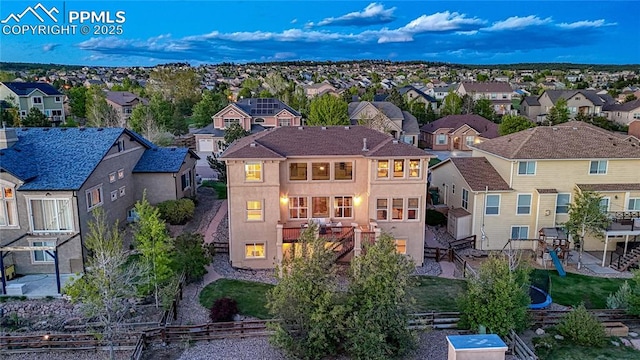 15872 Maple Hill Rd, Monument, CO 80132 - aerial view of residential area