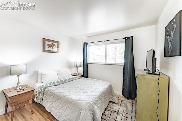 2506 Templeton Gap Rd, Colorado Springs, CO 80907 - bedroom featuring light wood-style floors and baseboards
