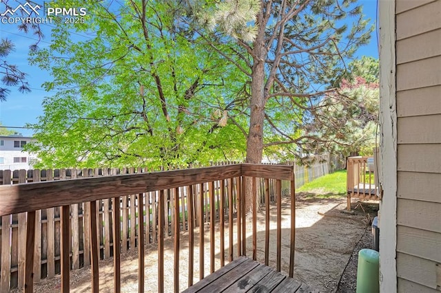 514 Shady Crest Cir, Colorado Springs, CO 80916 - view of deck