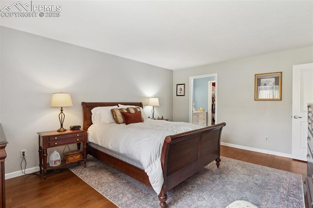 954 Fontmore Rd Unit B, Colorado Springs, CO 80904 - bedroom with wood finished floors and baseboards