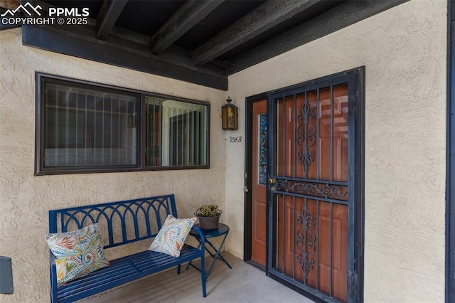 954 Fontmore Rd Unit B, Colorado Springs, CO 80904 - property entrance with stucco siding