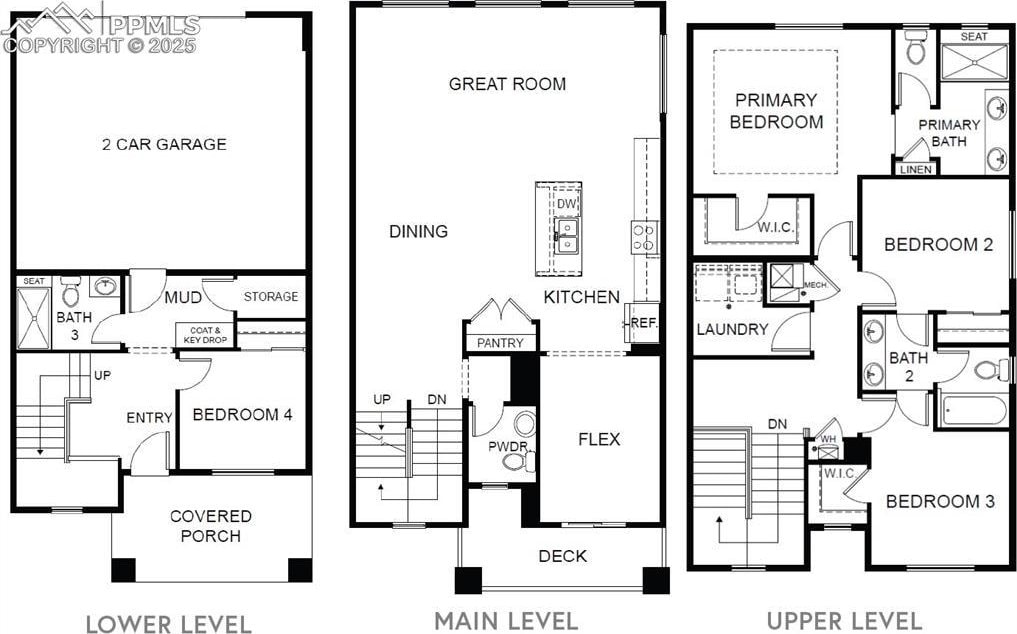 10794 Spalding Vw, Colorado Springs, CO 80908 - property floor plan