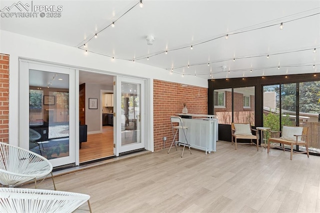 1107 Parkview Blvd, Colorado Springs, CO 80905 - sunroom / solarium with rail lighting