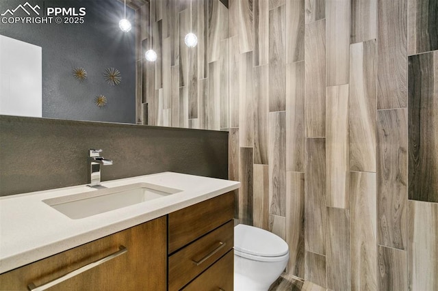 16244 Thunder Cat Way, Monument, CO 80132 - bathroom with vanity and toilet