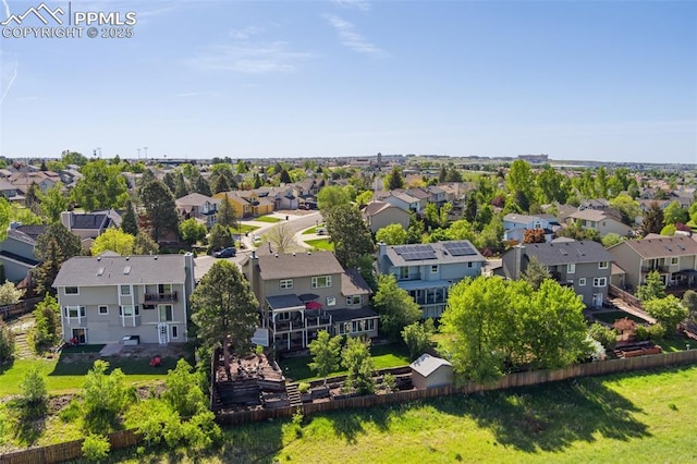 9131 Estebury Cir, Colorado Springs, CO 80920 - aerial perspective of suburban area