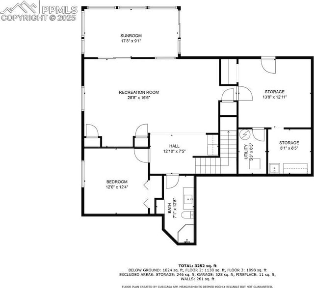 9131 Estebury Cir, Colorado Springs, CO 80920 - floor plan / room layout