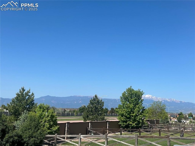 8257 Plumwood Cir, Colorado Springs, CO 80927 - view of mountain backdrop