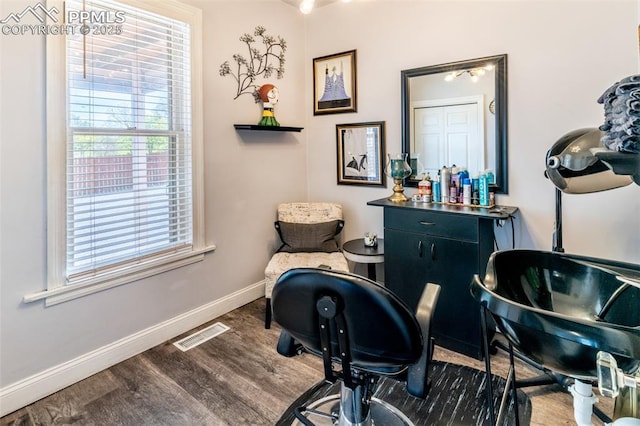 521 W Corona Ave, Pueblo, CO 81004 - office featuring healthy amount of natural light, wood finished floors, and baseboards