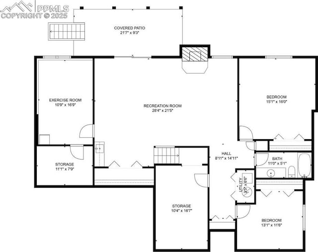 261 Saber Creek Dr, Monument, CO 80132 - home floor plan
