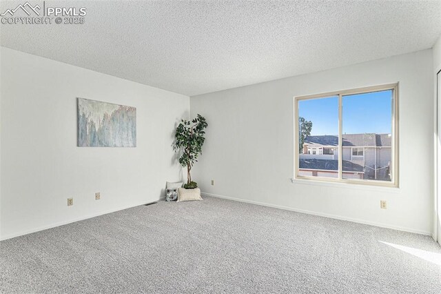 480 W Rockrimmon Blvd Unit D, Colorado Springs, CO 80919 - carpeted empty room with a textured ceiling and baseboards
