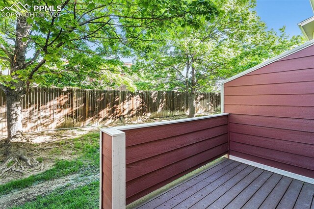 480 W Rockrimmon Blvd Unit D, Colorado Springs, CO 80919 - view of deck