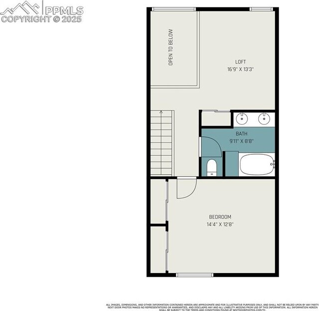 480 W Rockrimmon Blvd Unit D, Colorado Springs, CO 80919 - floor plan / room layout