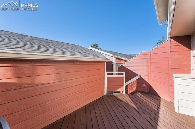 480 W Rockrimmon Blvd Unit D, Colorado Springs, CO 80919 - view of wooden terrace