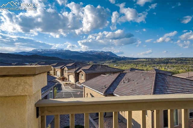 2062 Lone Willow Vw, Colorado Springs, CO 80904 - view of mountain background with nearby suburban area