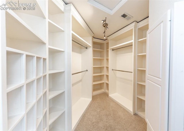 12515 Broad Oaks Dr, Colorado Springs, CO 80921 - spacious closet with light colored carpet