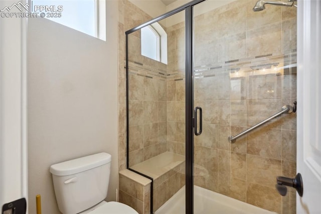 7663 Double Barrel Hts, Colorado Springs, CO 80923 - full bath featuring a stall shower and toilet