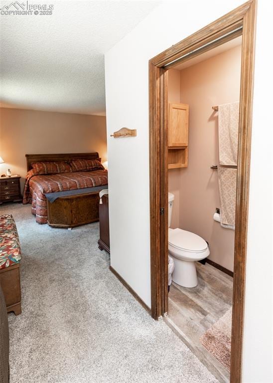 15335 Deby Dr, Colorado Springs, CO 80921 - bedroom featuring carpet floors, baseboards, and a textured ceiling