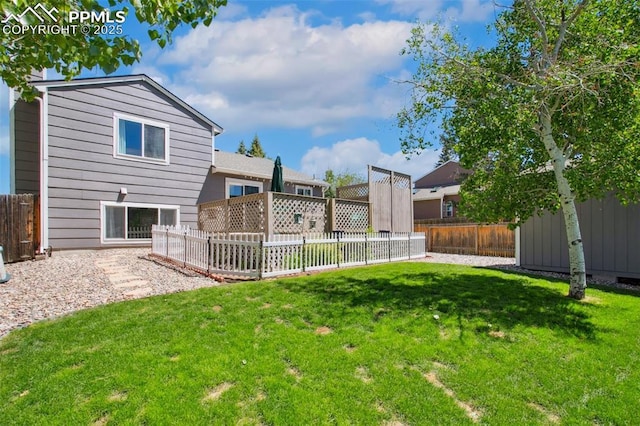 8360 Boxelder Dr, Colorado Springs, CO 80920 - view of yard