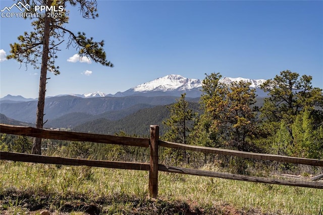 1053 Kings Crown Rd, Woodland Park, CO 80863 - view of mountain backdrop