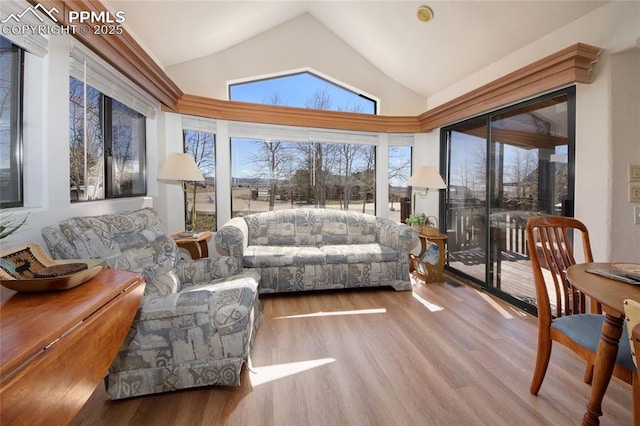 65 Sunshine Loop, Fairplay, CO 80440 - sunroom / solarium with vaulted ceiling