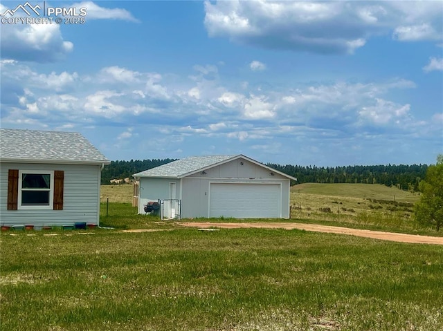 527 Golden Grain Ln, Divide, CO 80814 - garage with driveway