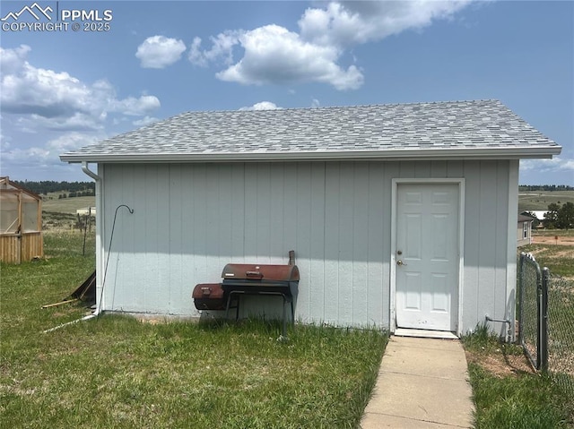 527 Golden Grain Ln, Divide, CO 80814 - view of shed