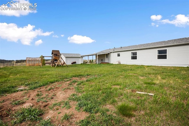 527 Golden Grain Ln, Divide, CO 80814 - view of grassy yard