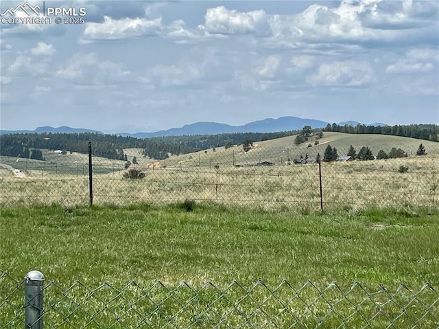 527 Golden Grain Ln, Divide, CO 80814 - mountain view with rural landscape
